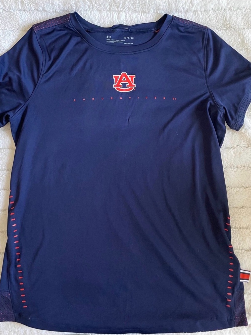 Under Armour Women’s Auburn Tigers Navy Performance Tee